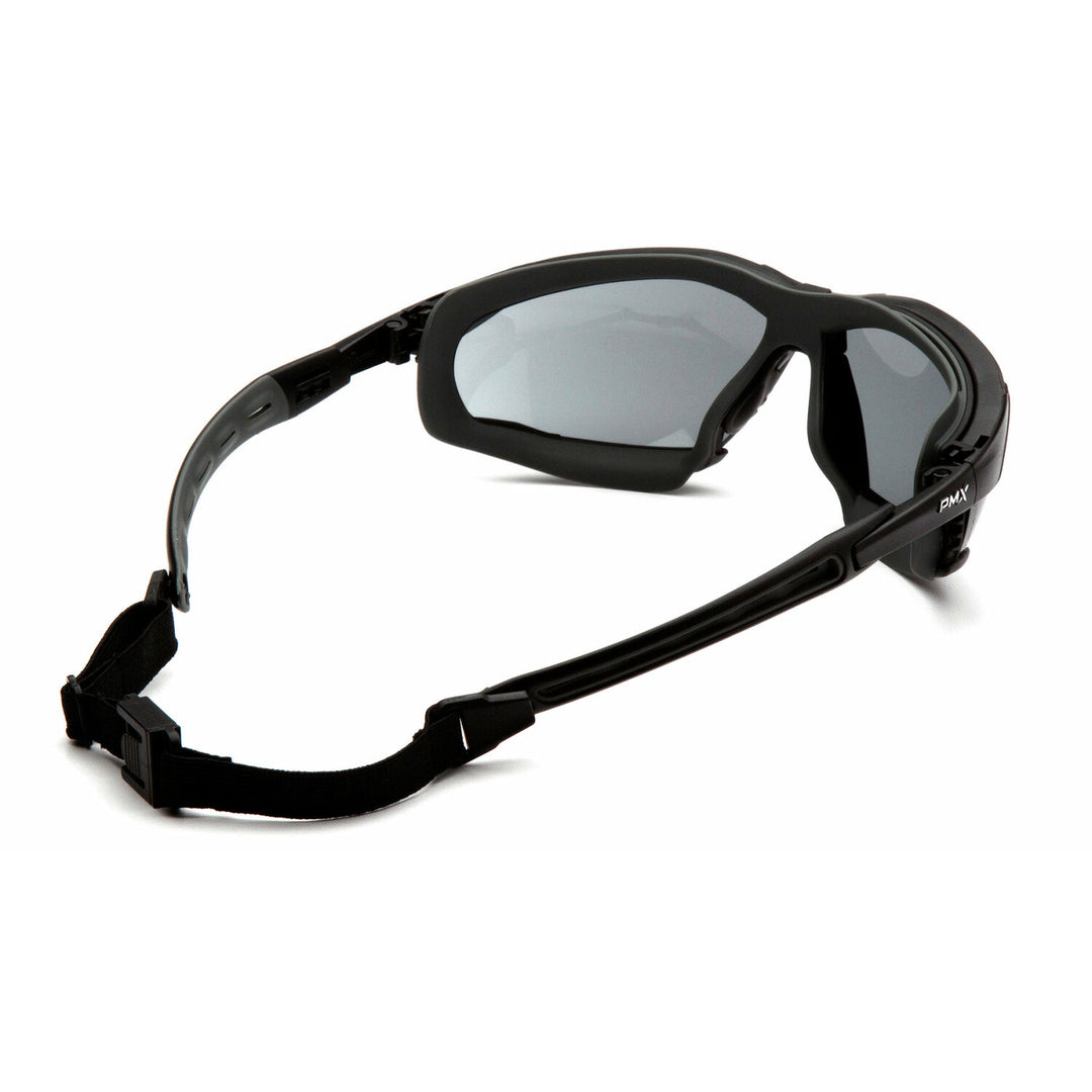 Pyramex GB9420STM Gray H2MAX Anti-Fog Lens with Black Frame