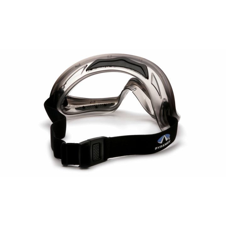 Pyramex GG504T Gray Direct/Indirect Goggle with Clear H2X Anti-Fog Lens