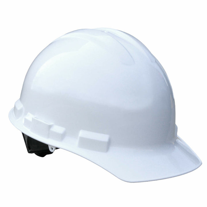 Radians GHP6-WHITE Granite Cap Style 6 Point Pinlock Hard Hat - White