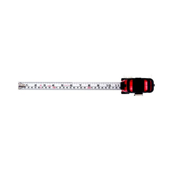 Tajima Tools GS-C25/7.5MBW GS-Lock Measuring Tape with Compatible Clip, 25 ft / 7.5 m x 1 in