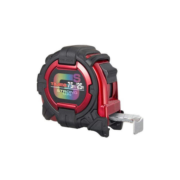 Tajima Tool GS-25/7.5MBW 25 Ft./7.5 m x 1.1 In. Extra Stiff Dual Sided Blade Measure Tape