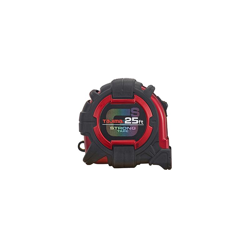 Tajima Tool GS-25BW 25 Ft. x 1.1 In. Extra Stiff Dual Sided Blade Measure Tape