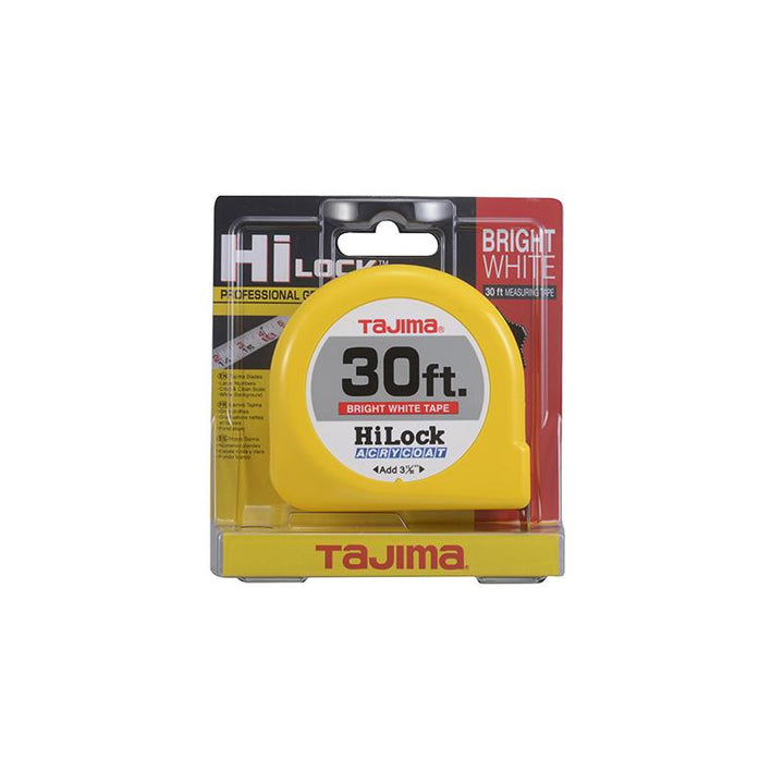 Tajima Tool HL-30BW Hi-Lock, Standard Scale 30 ft. x 1 Inch Steel Blade