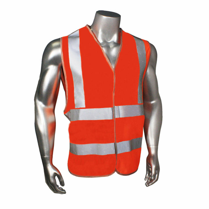 Radwear USA HV-6ANSI-2H Type R Class 2 2.7oz Micro Mesh Safety Vest - Orange