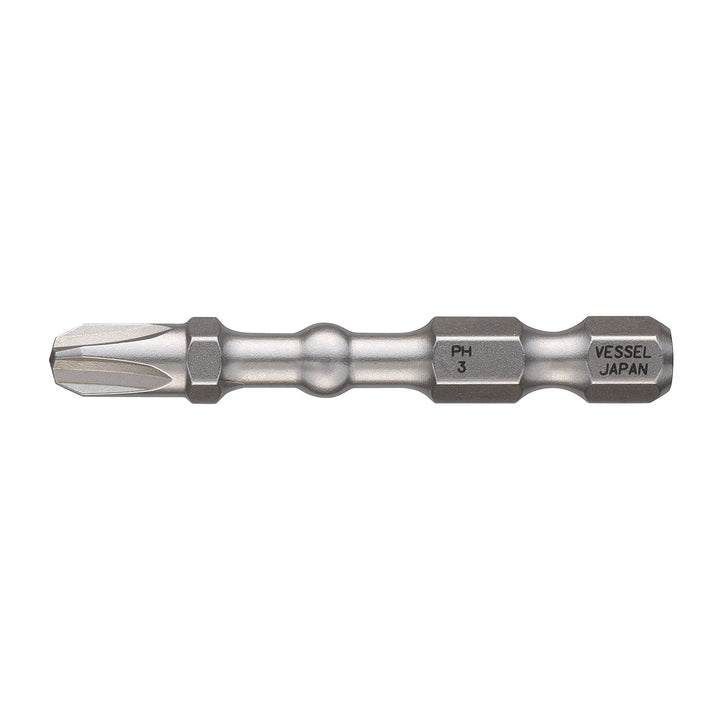 Vessel Tools IBPH350P2 IMPACT BALL Torsion Bit (PH3 x 50 mm, 2 pcs.)