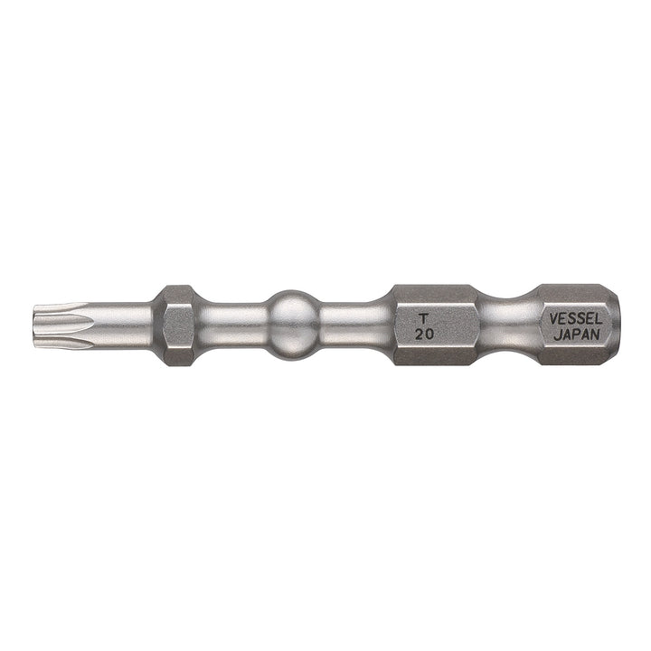 Vessel Tools IBTX2050P2 IMPACT BALL Torsion Bit (T20 x 50 mm, 2 pcs.)
