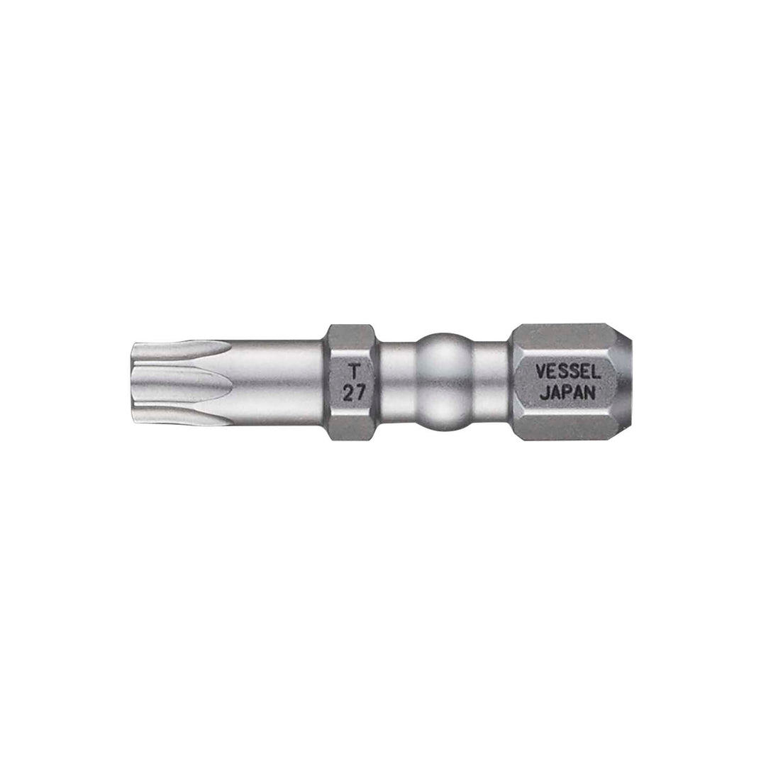 Vessel Tools IBTX2730P2 IMPACT BALL Torsion Bit (T27 x 30 mm, 2 pcs.)