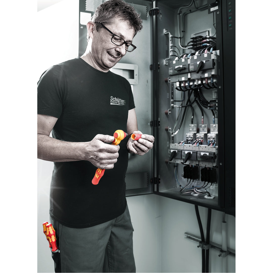 Wera 8790 A VDE Zyklop Socket, Insulated, with 1/4" Drive, 14 x 41 mm