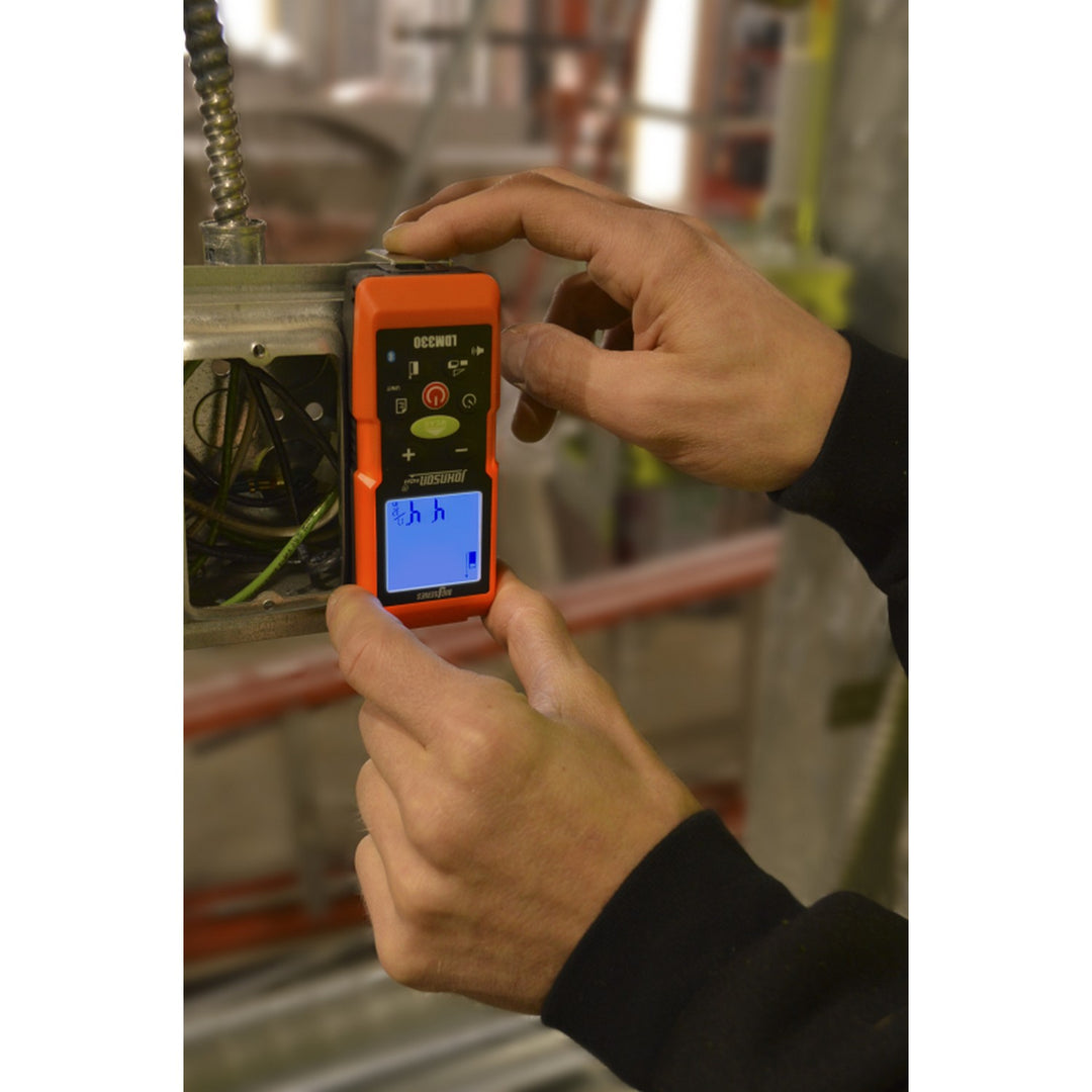 Johnson LDM330 Laser Distance Meter w/Angle Sensor and Bluetooth