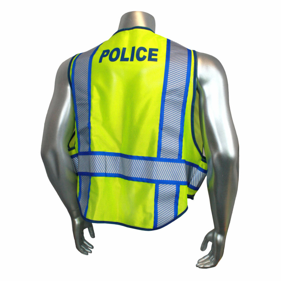 Radwear USA Police Type P Breakaway Vest - Police - Blue Trim - Green