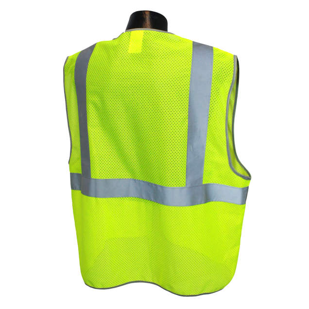 Radwear USA 5ANSI-PCZ Type R Class 2 Safety Vest - 3.5oz Poly Mesh