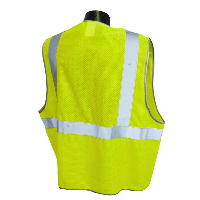 Radwear USA 5ANSI-PC Type R Class 2 Safety Vest - 3.5oz Poly Mesh