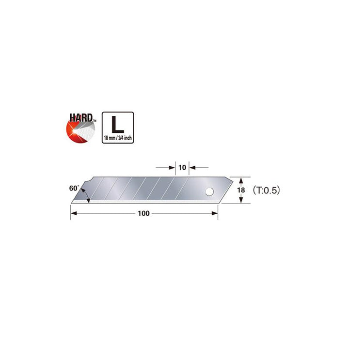 Tajima Tool LCB-50-50 Endura-Blade, 8-Point, 50 Pack