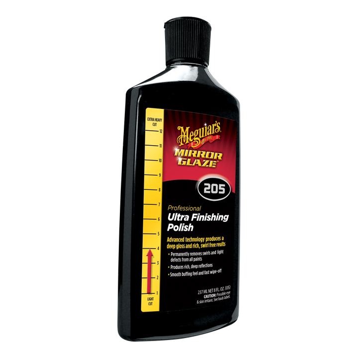Meguiar's M20508 Mirror Glaze Ultra Finishing Polish, 8 .oz, Liquid
