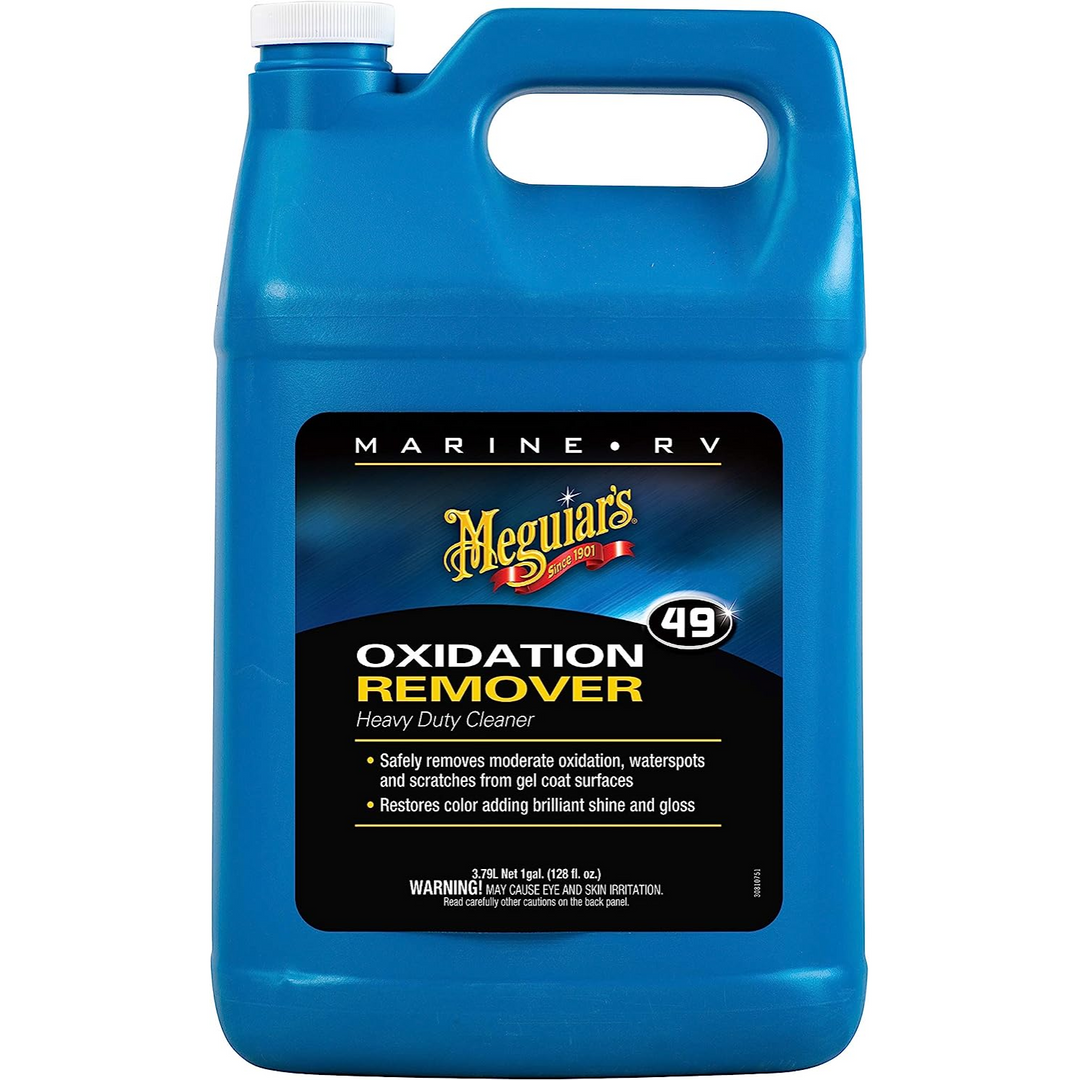 Meguiar's M4901 Marine/RV Heavy Duty Oxidation Remover, 1 Gallon, Liquid