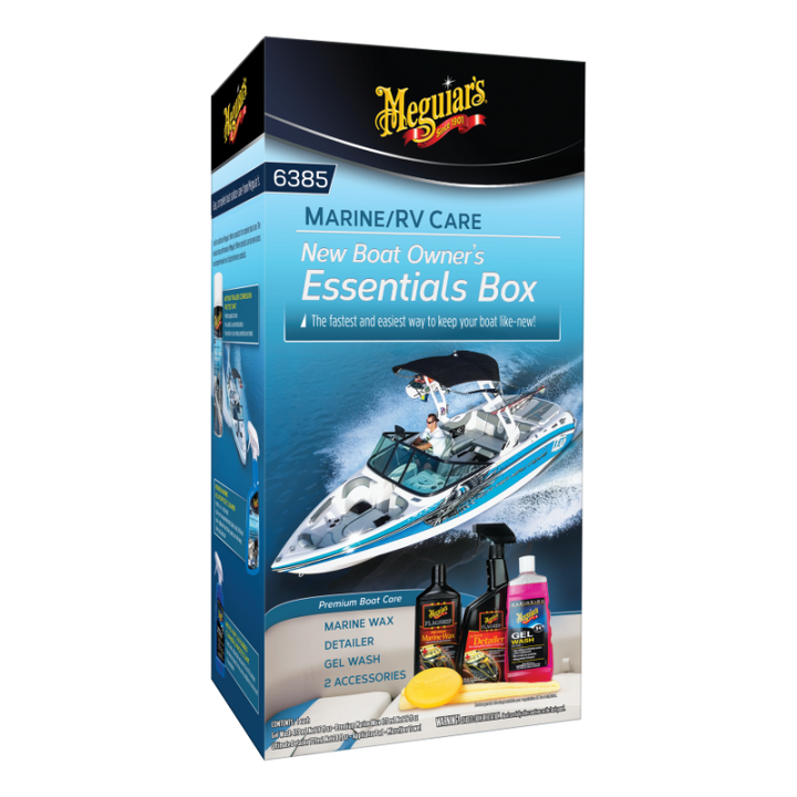 Meguiar's M6385 New Boat Owner's Essentials, Box