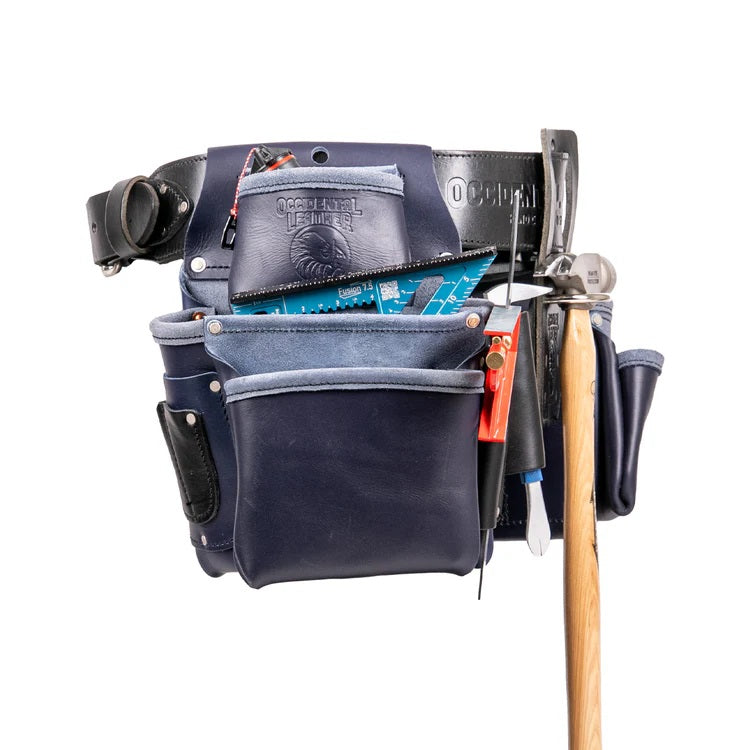 Occidental Leather NB5080DB Limited Edition - Pro Framer Tool Belt Setup with Double Outer Bag