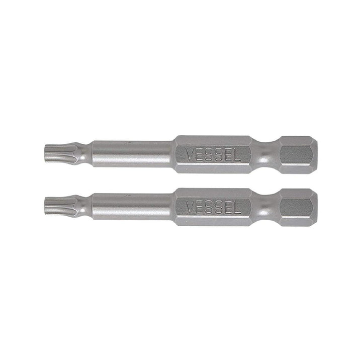Vessel Tools NTTX2050P2 Neck Torsion Power Bits, T20 x 50 mm, 2 Pc.