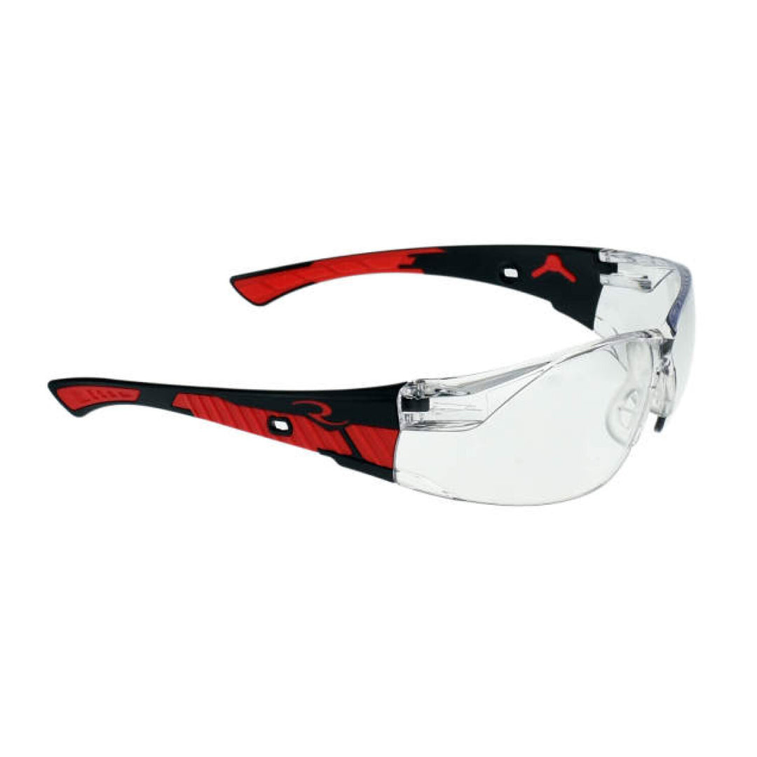 Radians Obliterator Safety Eyewear - Black/Red Frame
