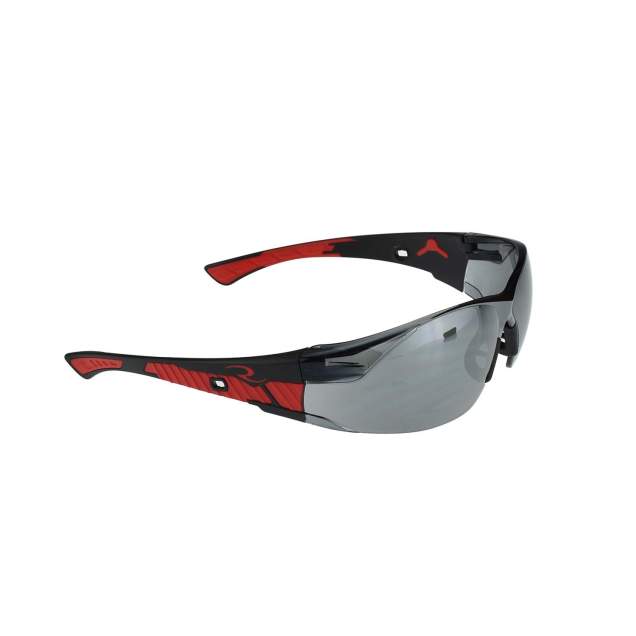 Radians Obliterator Safety Eyewear - Black/Red Frame