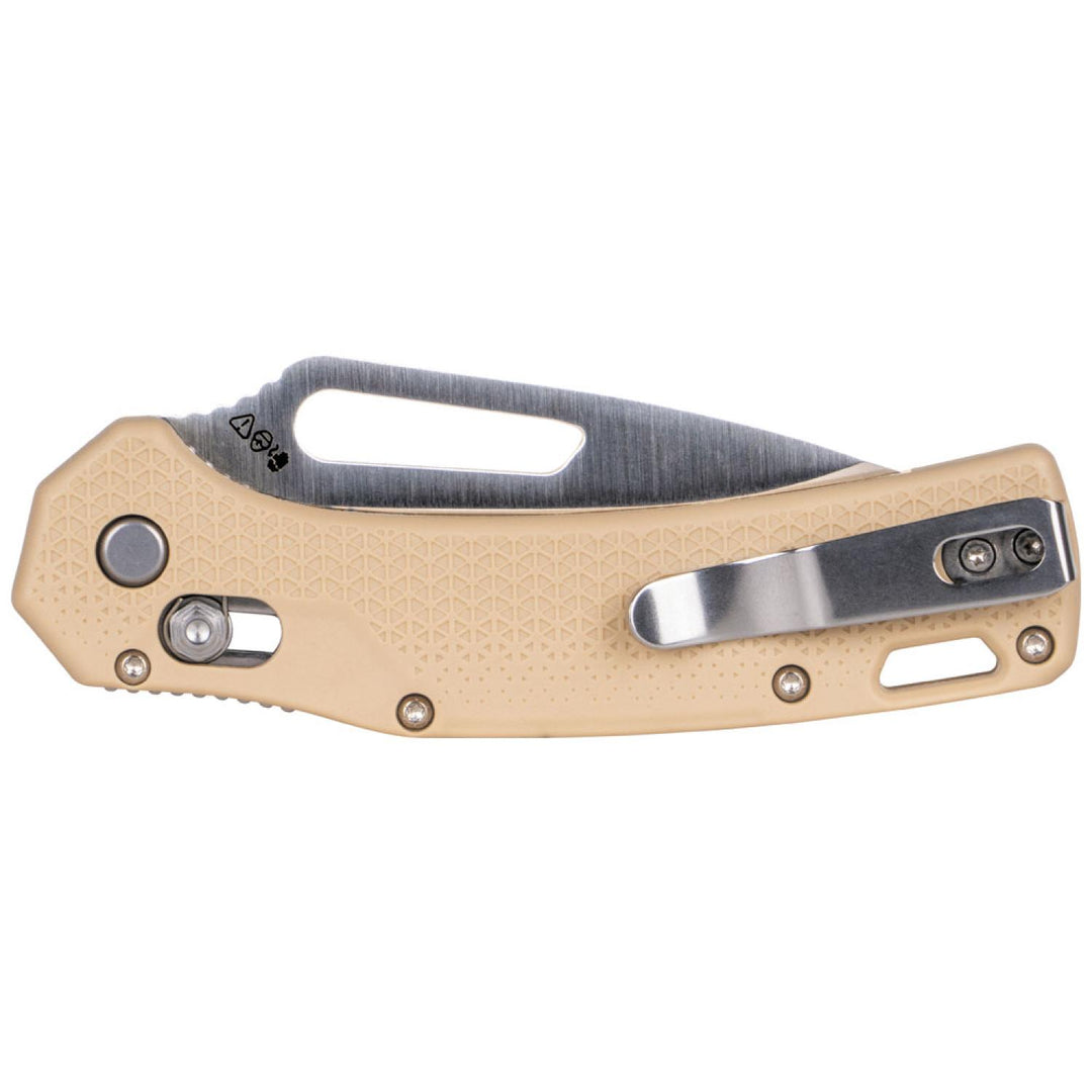 Klein Tools OGK000TNT Resurgence Hunting Pocket Knife, Sand & Drop Point