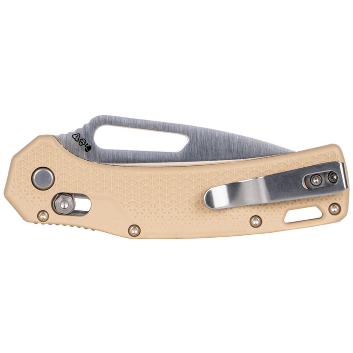 Klein Tools OGK001TNT Resurgence Hunting Pocket Knife, Sand & Tanto