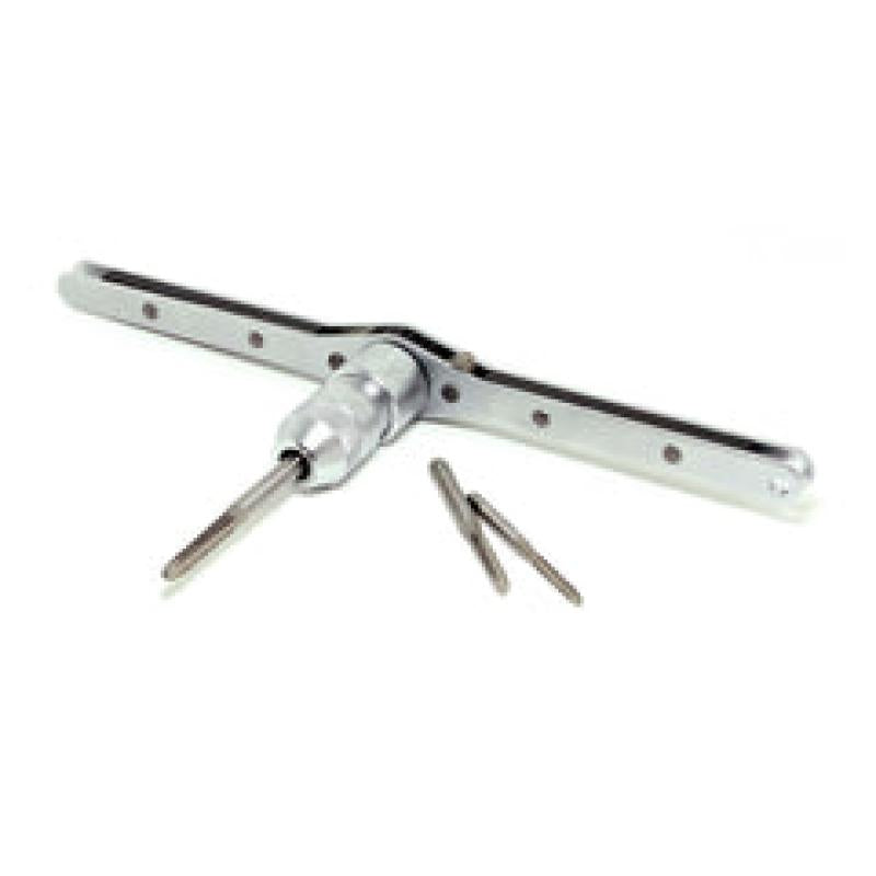 Ko-Ken 3131A-2 3/8 Sq. Dr. Adjustable Tap Holder Min. 4.5mm Max. 8.0mm Length 47mm