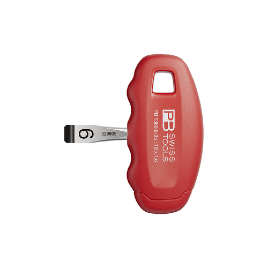 PB Swiss PB 1389.6-35 Cross-Handle Slotted Screwdriver, 6 x 78 mm