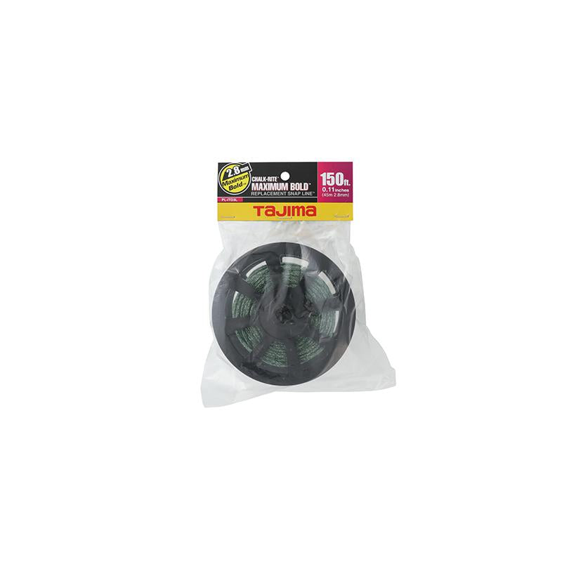 Tajima PL-ITO3L Chalk-Rite Maximum Bold braided line, 2.8mm x 45m / 150 ft.