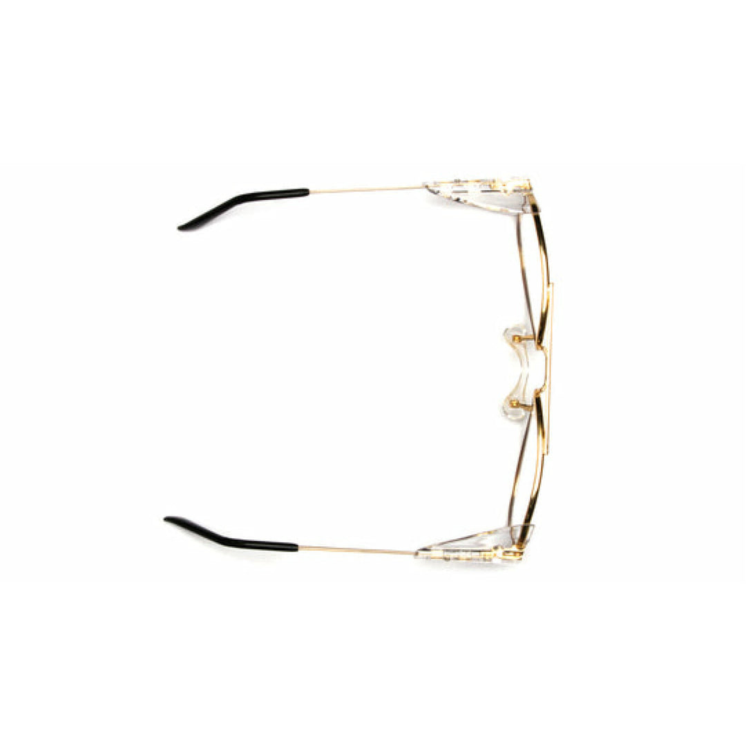 Pyramex SG310A Pathfinder - Gold Metal Frame/Clear Lens