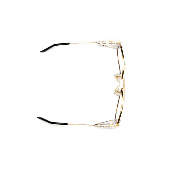 Pyramex SG310A Pathfinder - Gold Metal Frame/Clear Lens
