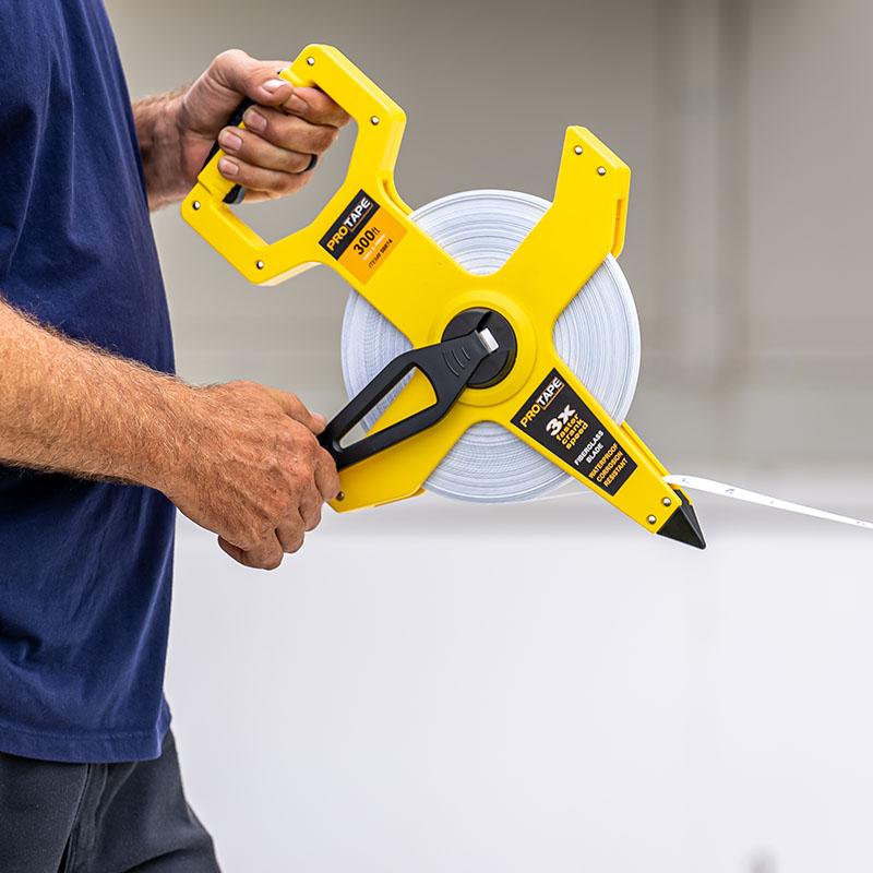 US Tape 59873 3X Rewind Open Reel Fiberglass blade 1/2" x 200'; 10ths/100ths