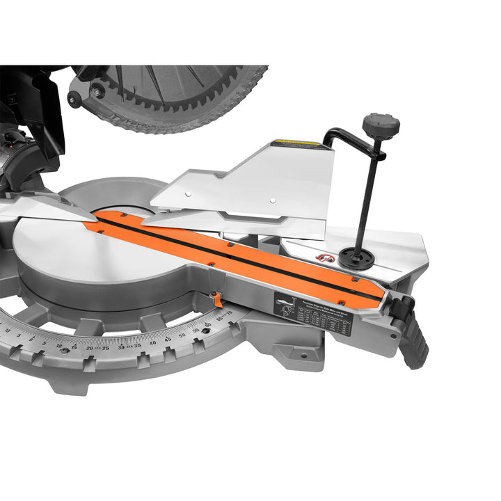 Ridgid 28523 Dual Bevel Sliding Miter Saw, 12"