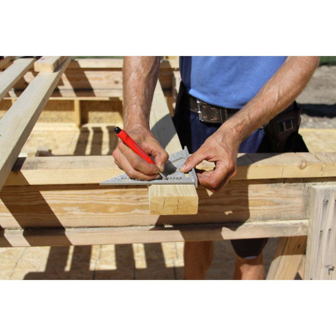 Johnson RAS-1B 7" Johnny Square Aluminum Rafter Square