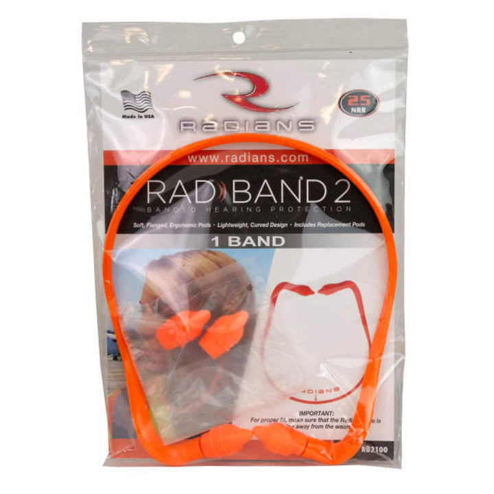 Radians Rad-Band 2 Banded Earplugs