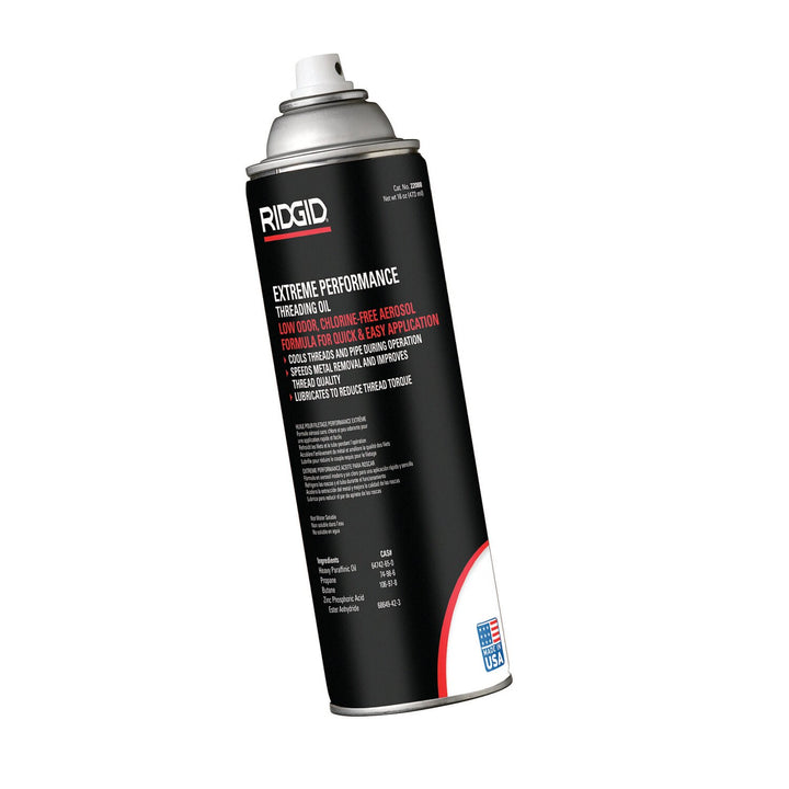 Ridgid 22088 Extreme Performance Aerosol Thread Cutting Oil
