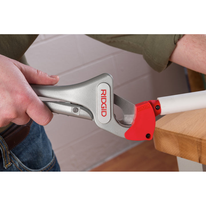 Ridgid 23488 PC-1250 Single Stroke Plastic Pipe & Tubing Cutter
