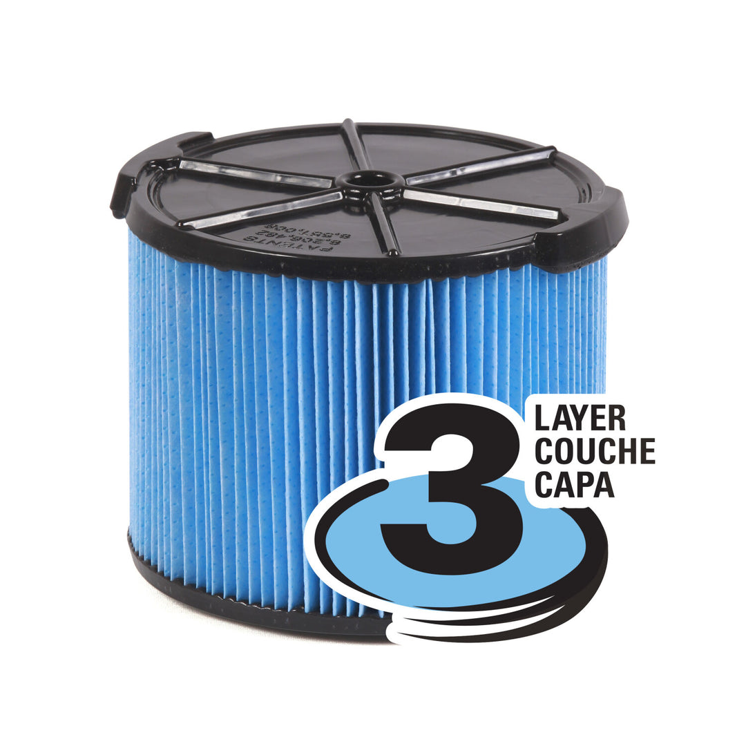 Ridgid 26643 Fine Dust Filter 3-4.5 Gallon