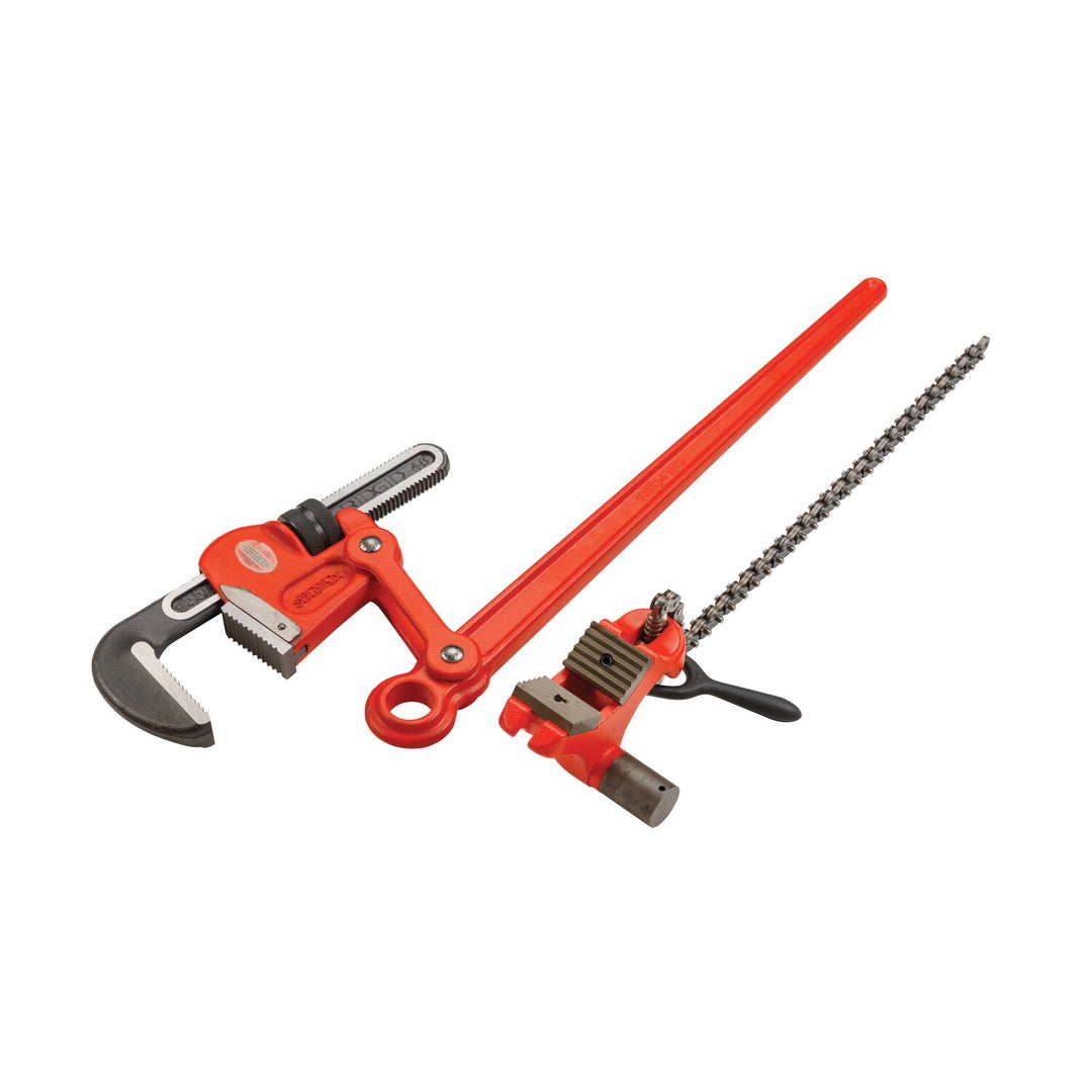 Ridgid 31385 S-6A Compound Leverage Wrench, 6" Pipe Capacity