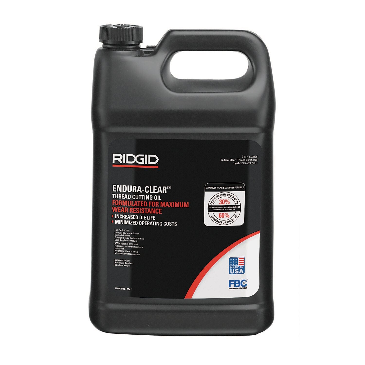 Ridgid 32808 Endura-Clear Thread Cutting Oil – Haus of Tools