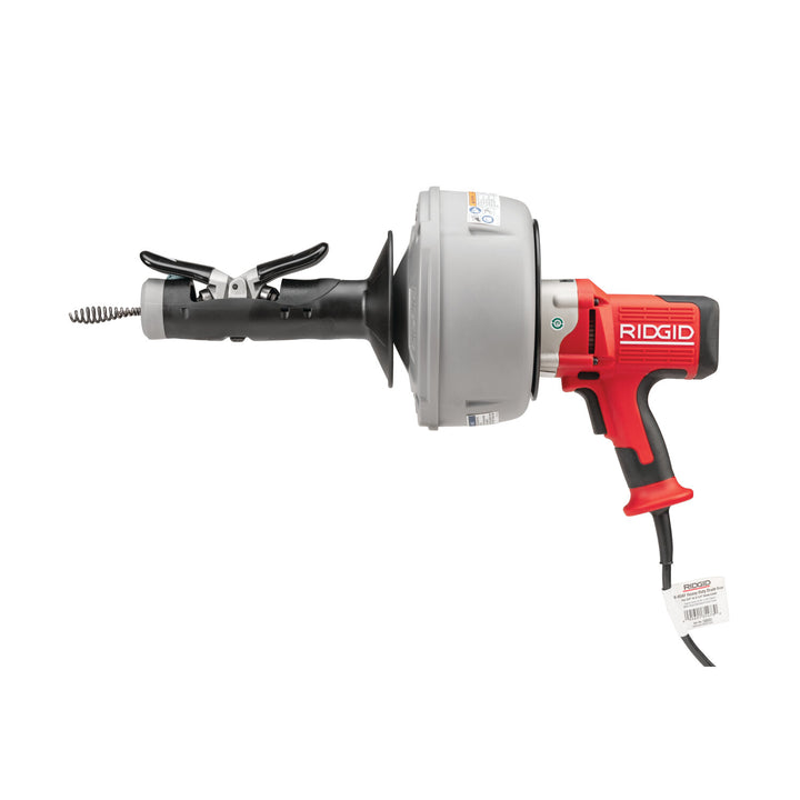 Ridgid 36003 K-45AF Machine with: - C-1lC, 5/16" x 25' (8 mm x 7.6 m) Inner Core Cable with Inner Drum - C-6, 3/8" x 35' (10 mm x 10.7 m) Cable with Inner Drum - T-250