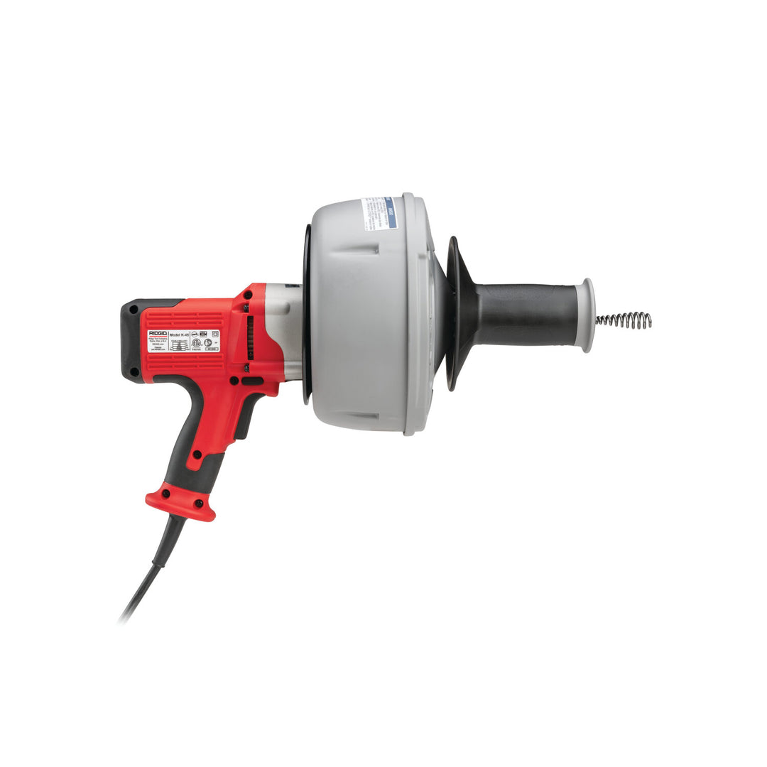 Ridgid 36043 Machine with: – C-1IC, 5⁄16" x 25' (8 mm x 7.6 m) Inner Core Cable with Inner Drum – C-6, 3⁄8" (10 mm) x 25' (10.7 m) Cable with Inner Drum – T-250