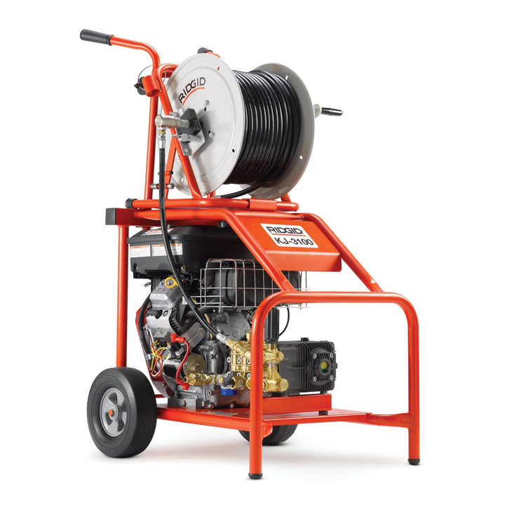 Ridgid 37413 KJ-3100 Jetter with Hoses, Nozzles & Accessories