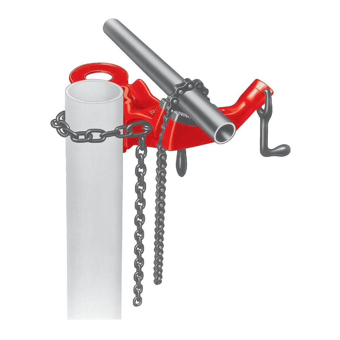 Ridgid 40125 39 1/8 - 2-1/2" Portable Kit Yoke Vise