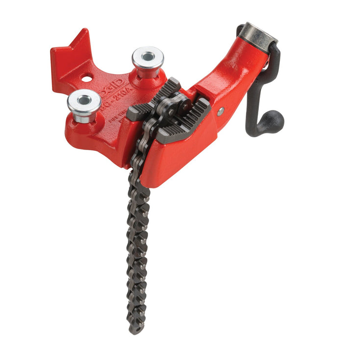 Ridgid 40200 BC210PA 1/2" - 4-1/2" OD Top Screw Bench Chain Vise for Plastic Pipe
