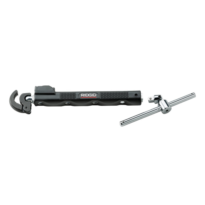 Ridgid 46753 2017 LED Telescoping Basin Wrench, 3/8"- 1 1/4" Capacity