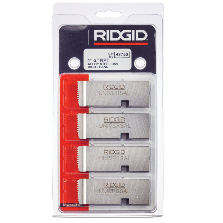 Ridgid 47750 1" - 2" Universal Alloy Die Set