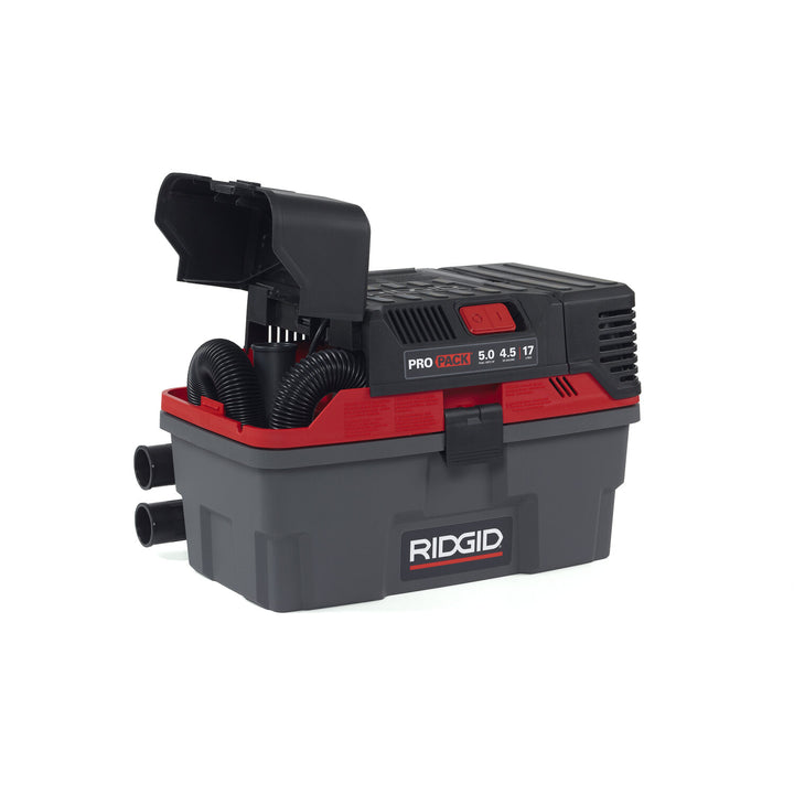 Ridgid 50318 4.5 Gallon ProPack Wet/Dry Vac (4500RV)