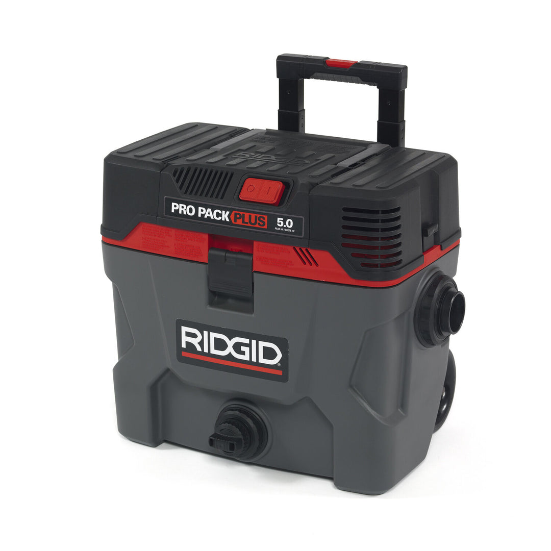 Ridgid 50328 10 Gallon ProPack Plus Wet/Dry Vac (1000RV)
