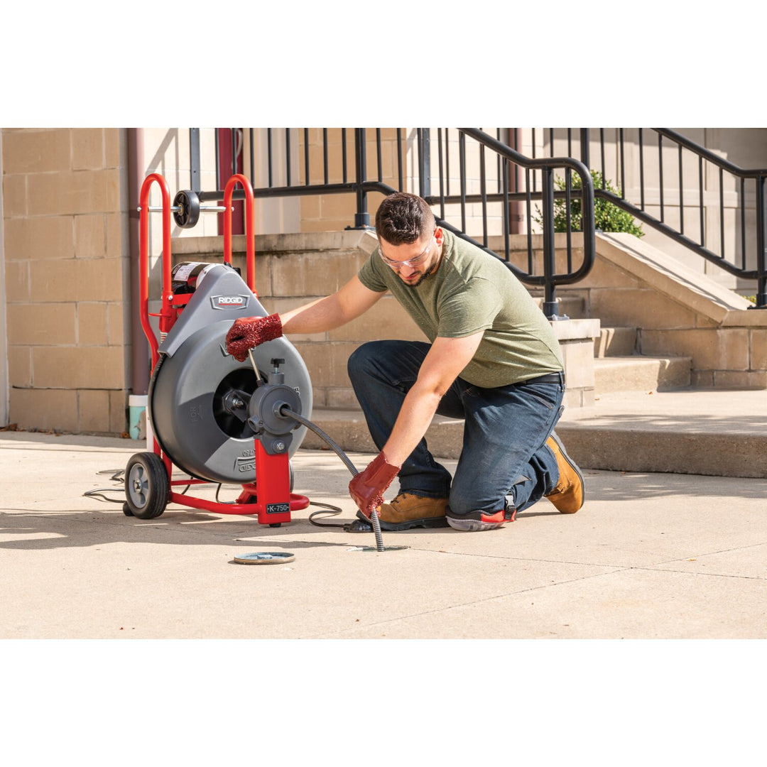 Ridgid 51407 Machine with Gloves and AUTOFEED - 5/8" (16 mm) Pigtail